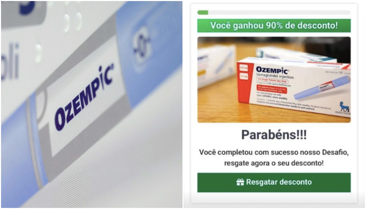 Sociedades médicas fazem alerta sobre venda de Ozempic falso: uso de “variações” traz riscos graves à saúde