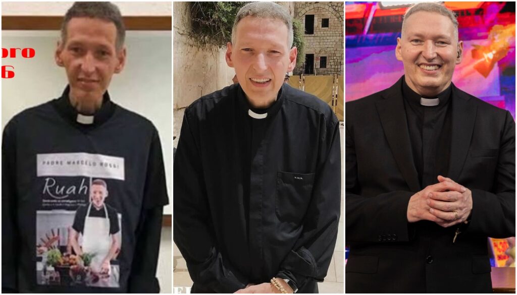 antes e depois de padre marcelo rossi