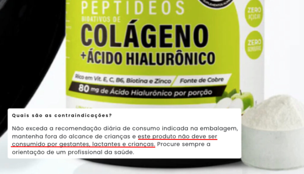 colágeno para crianças