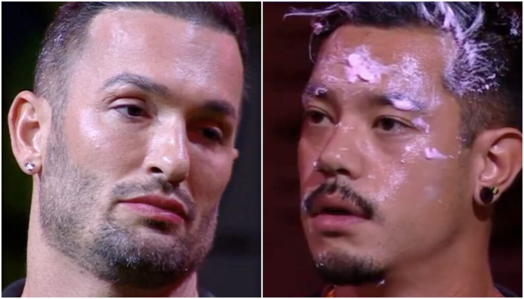 Diego Hypolito e Gabriel no BBB25 (Crédito: Reprodução/Globoplay)