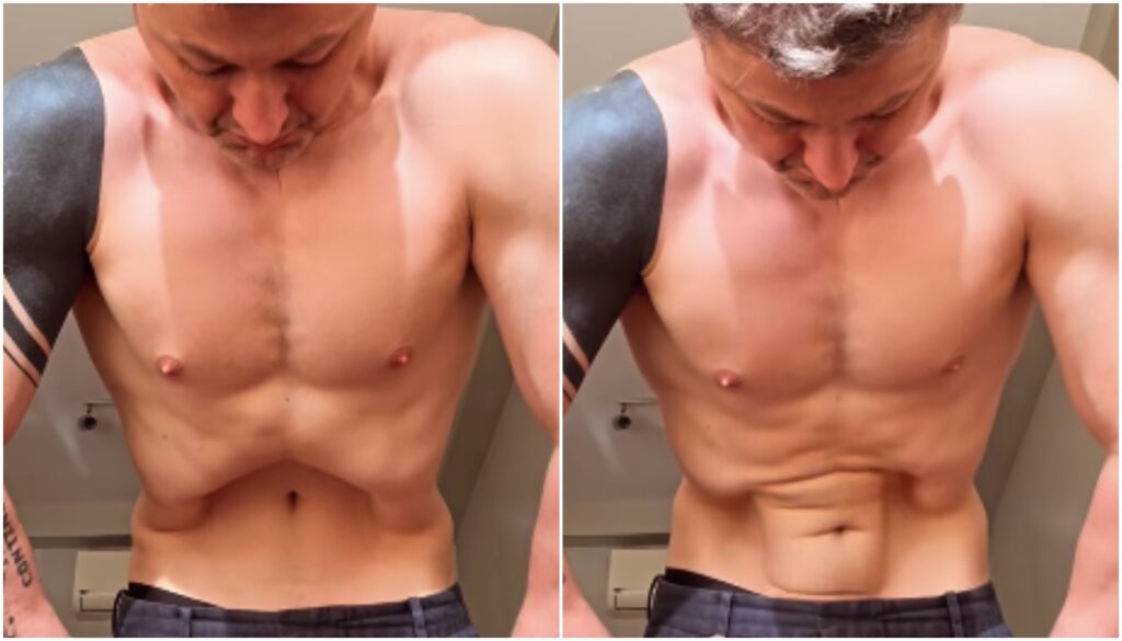Lucas Lima mostra prática inusitada com a barriga e intriga seguidores: o que é o nauli kriya?