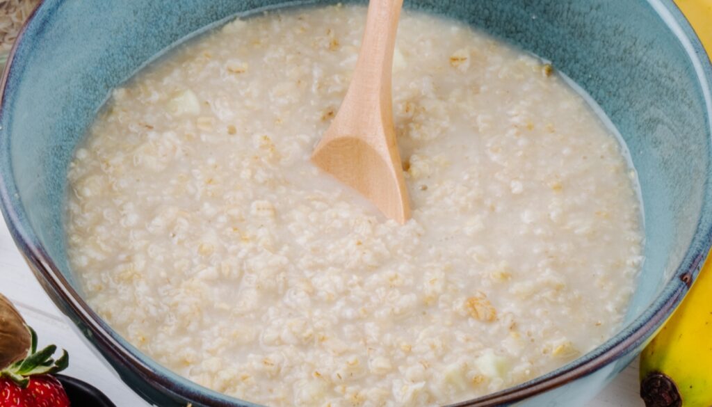 mingau de aveia