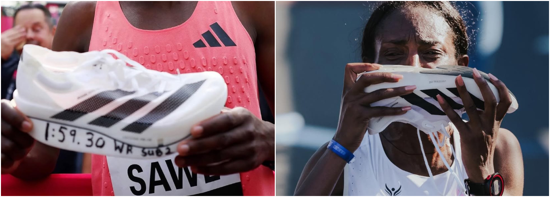 Como é o tênis da Adidas usado nos novos recordes da maratona?