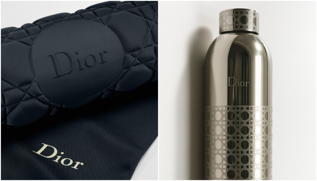acessórios de bem-estar da Dior
