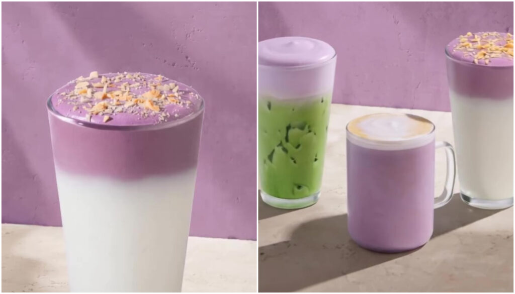 bebidas com cara roxo