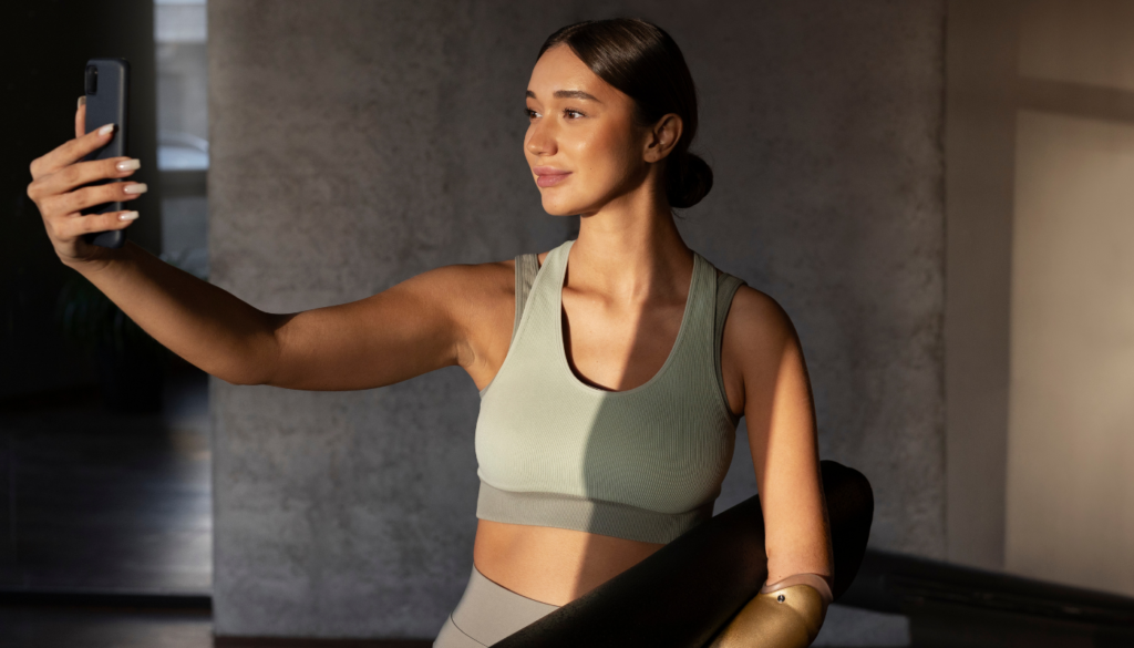 Influenciadores e programas de treino nas redes sociais