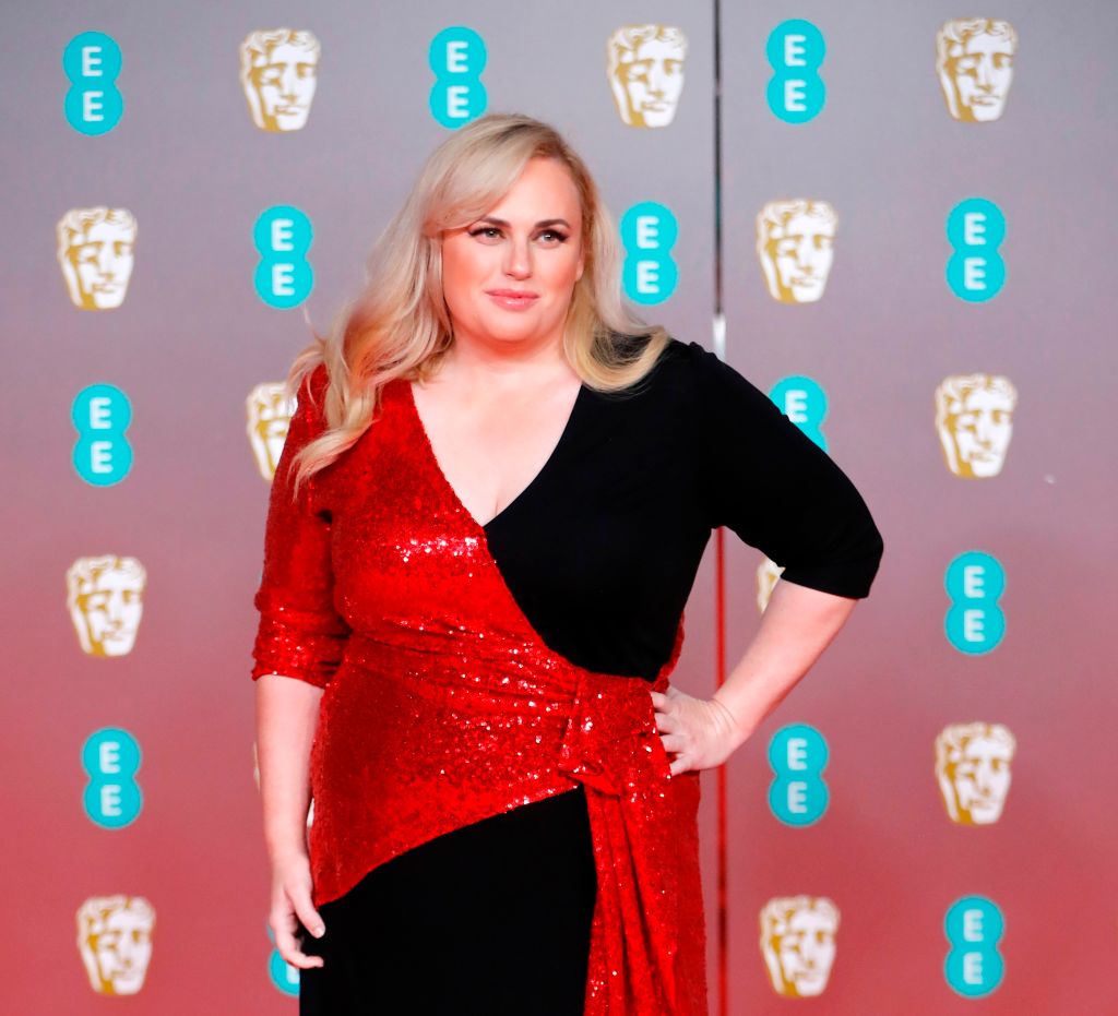 Rebel Wilson no BAFTA em 2020
