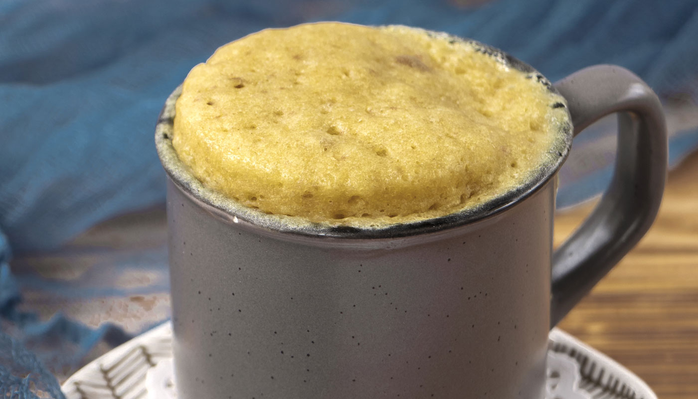 Pão de queijo de caneca