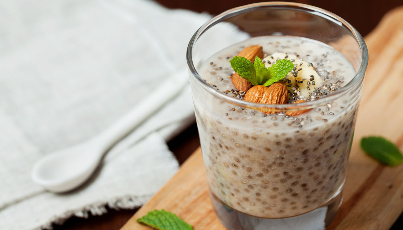 Pudim de chia